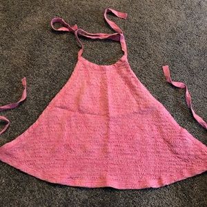 Pacsun pink halter top